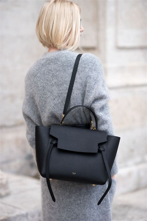 celine clasp handbag|celine belt bag street style.